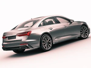 audi a6 2019 s-line 3D Model