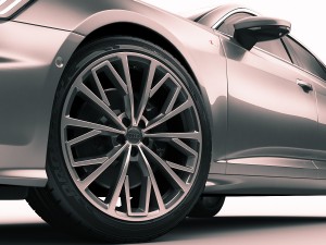 audi a6 2019 s-line 3D मॉडल
