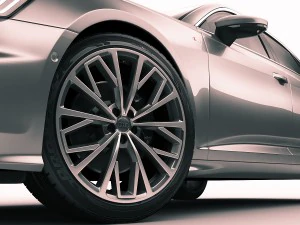 audi a6 2019 s-line 3D Model