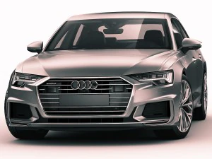 audi a6 2019 s-line 3D Model