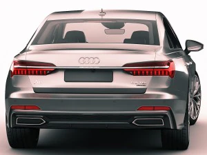 audi a6 2019 s-line 3D Model