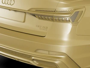 audi a6 2019 s-line 3D Model