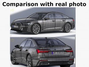 audi a6 2019 s-line 3D Model