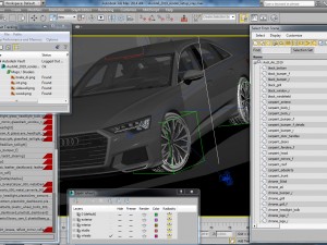 audi a6 2019 s-line 3D मॉडल