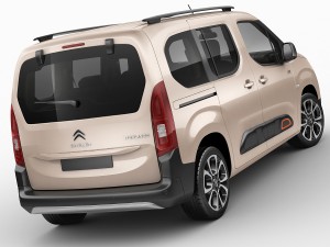 citroen berlingo xtr 2019 3D Model