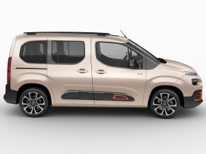 citroen berlingo xtr 2019 3D Model