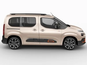 citroen berlingo xtr 2019 3D Model