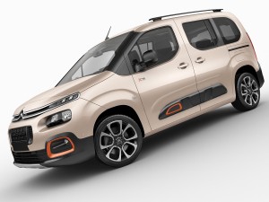 citroen berlingo xtr 2019 3D Model