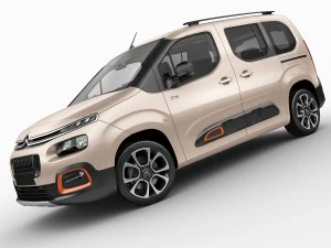 citroen berlingo xtr 2019 3D Model
