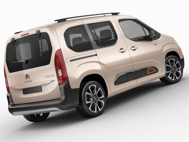 citroen berlingo xtr 2019 3D