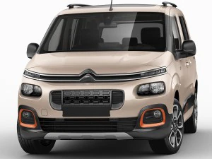 citroen berlingo xtr 2019 3D Model