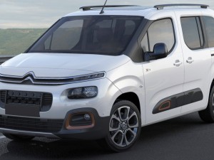 citroen berlingo xtr 2019 3D Model