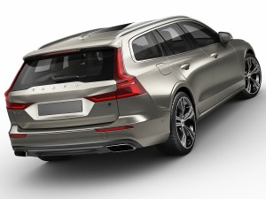 volvo v60 2019 Model 3D