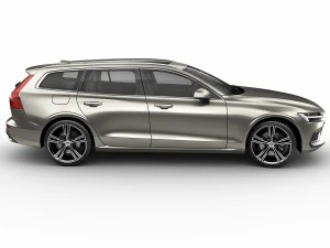 volvo v60 2019 3D Model