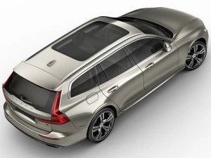 volvo v60 2019 3D Model