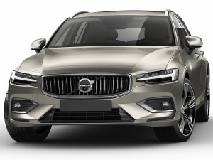 volvo v60 2019 Model 3D