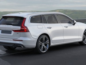 volvo v60 2019 Model 3D