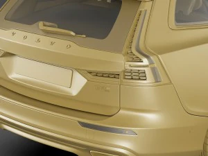 volvo v60 2019 3D Model