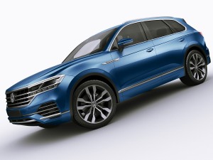 volkswagen touareg 2019 3D 模型