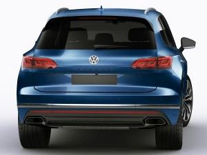 volkswagen touareg 2019 Modelo 3D