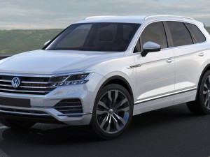 volkswagen touareg 2019 3D 模型