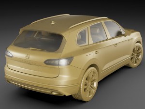 volkswagen touareg 2019 3D 模型