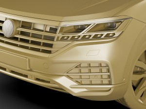 volkswagen touareg 2019 3D 模型