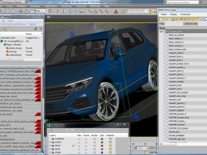 volkswagen touareg 2019 3D 模型
