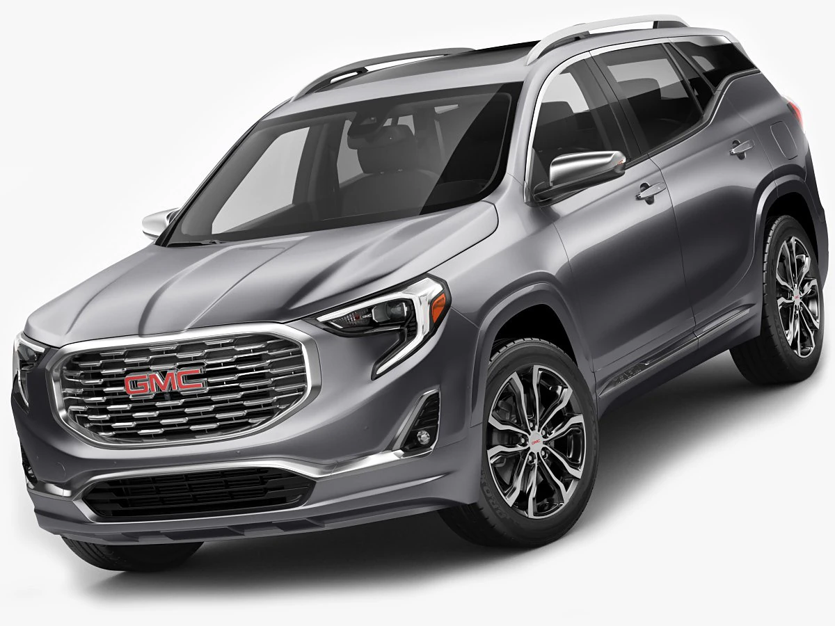 gmc terrain denali 2018 3D Model .c4d .max .obj .3ds .fbx .stl .blend 