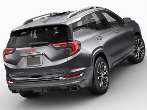gmc terrain denali 2018 Modelo 3D