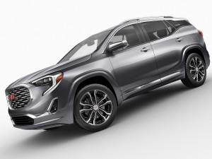 gmc terrain denali 2018 Modelo 3D