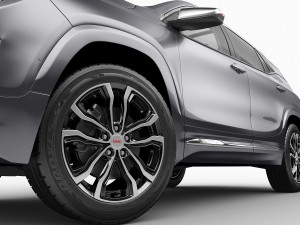 gmc terrain denali 2018 Modelo 3D