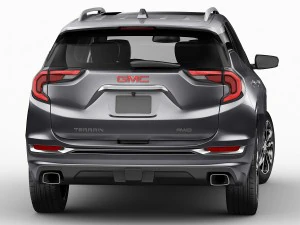 gmc terrain denali 2018 3D Model