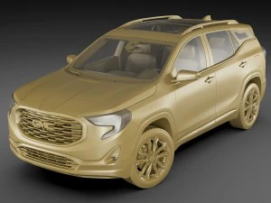 gmc terrain denali 2018 3D Model