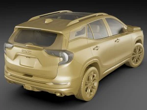 gmc terrain denali 2018 3D Model