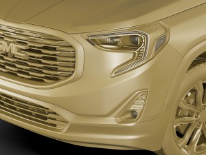 gmc terrain denali 2018 Modelo 3D