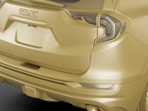 gmc terrain denali 2018 Modelo 3D