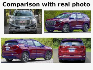 gmc terrain denali 2018 3D Model