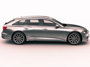 audi a6 avant 2019 s-line 3Dモデル