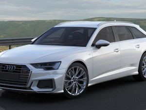 audi a6 avant 2019 s-line 3Dモデル