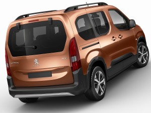 peugeot rifter 2019 Modello 3D