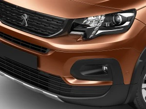 peugeot rifter 2019 3D Model
