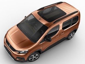 peugeot rifter 2019 Modello 3D