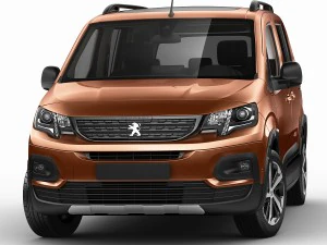 peugeot rifter 2019 3D Model