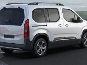 peugeot rifter 2019 3D Model