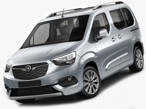 opel combo life 3D मॉडल