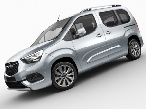 opel combo life 3Dモデル