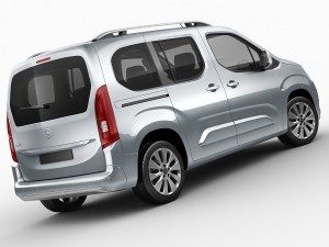opel combo life 3Dモデル