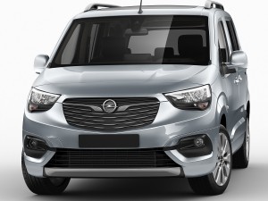 opel combo life 3Dモデル
