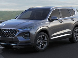 hyundai santa fe 2019 3D Model